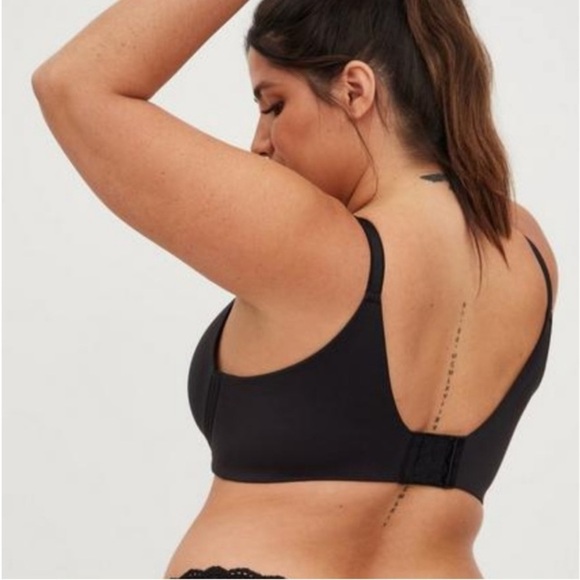 TORRID NWT 360 XO BACK SMOOTHING WIRE-FREE PUSH-UP PLUNGE BRA 42 DDD Everday Bra - Picture 3 of 11